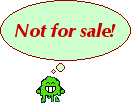 Not for sale!